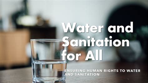 70 years of human rights, but the water, sanitation and hygiene .